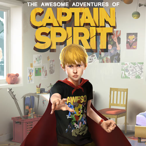 The Awesome Adventures of Captain Spirit Logo
