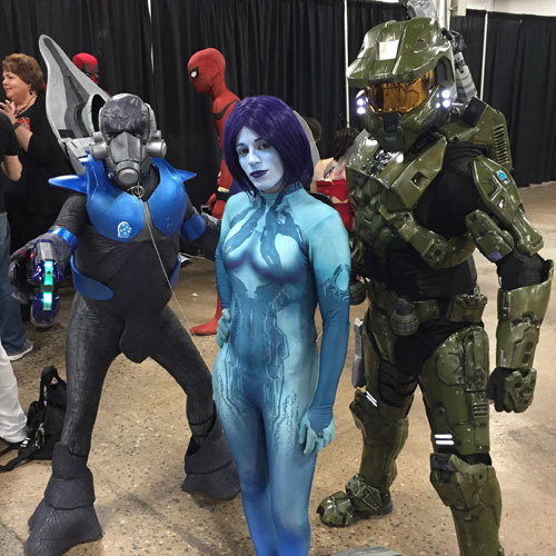 The Great Philadelphia Comic Con 2017 Halo Cosplay