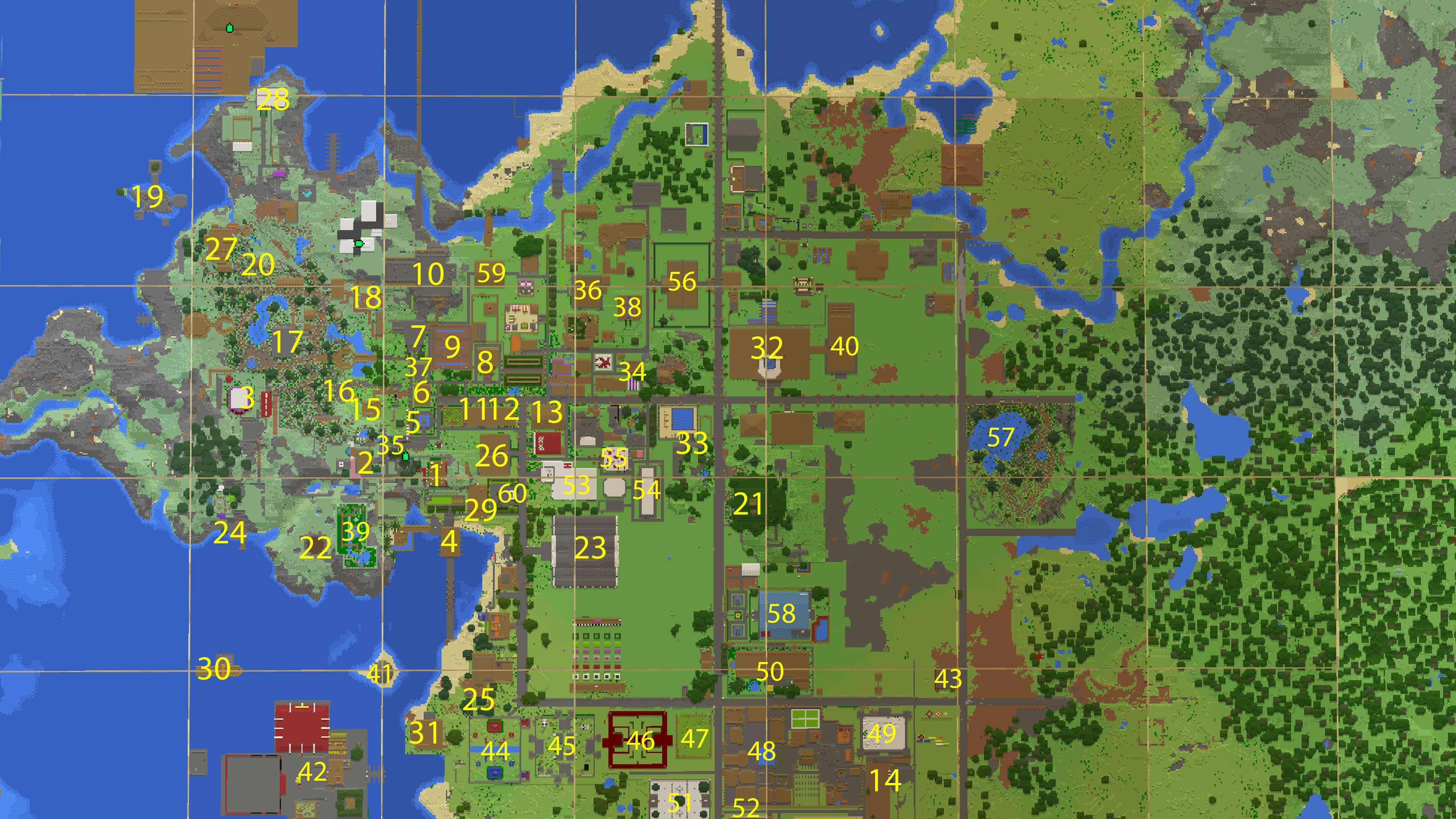 Skyland Online World Map