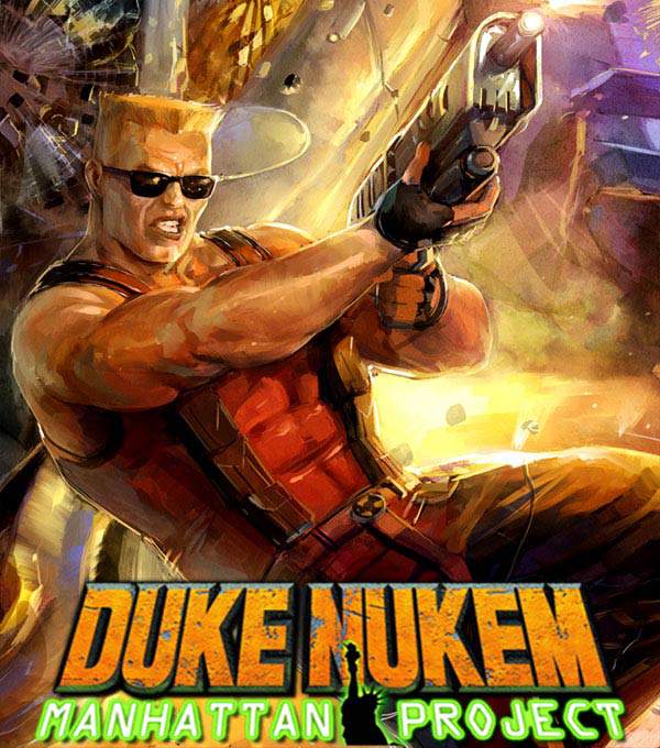 Duke Nukem Manhattan Project Box Art