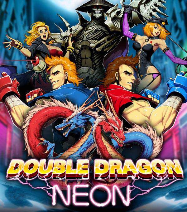 Double Dragon Neon Box Art
