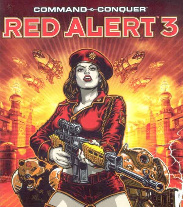 Command and Conquer Red Alert 3 Box Art