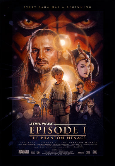 Star Wars Episode I: The Phatom Menace Poster (1999)