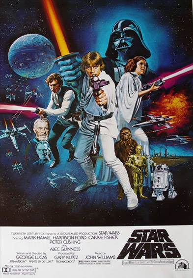Star Wars Episode IV: A New Hope (1977) Star Wars Episode IV: A New Hope Poster (1977)
