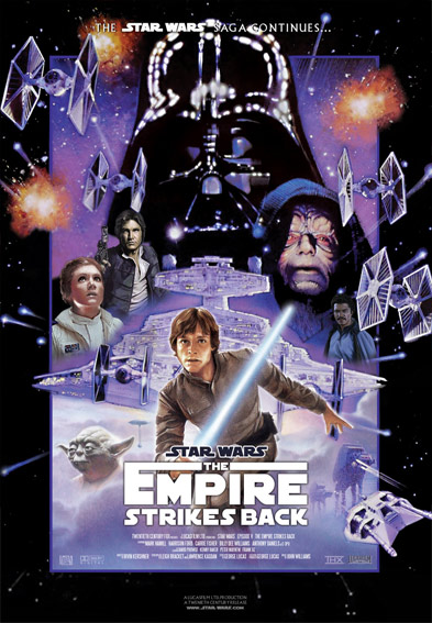 Star Wars Episode V: The Empire Strikes Back Poster (1980)
