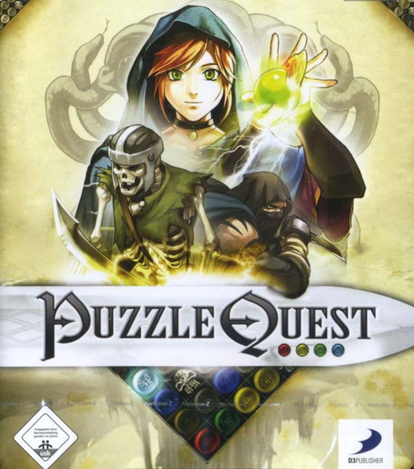 Puzzle Quest: Challenge of the Warlords Puzzle Quest: Challenge of the Warlords Box Art