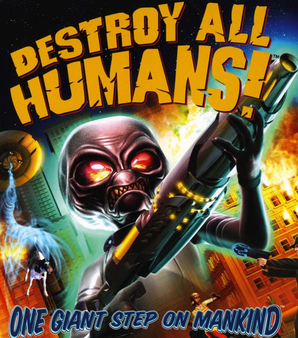 Destroy All Humans! Box Art
