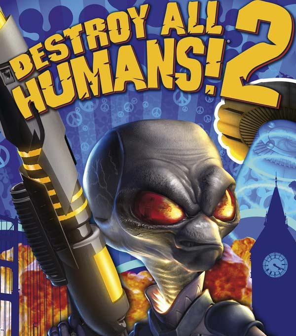 Destroy All Humans! 2 Destroy All Humans! 2 Box Art