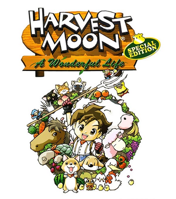 Harvest Moon: A Wonderful Life Box Art