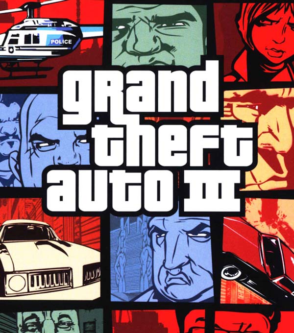 Grand Theft Auto 3 Box Art